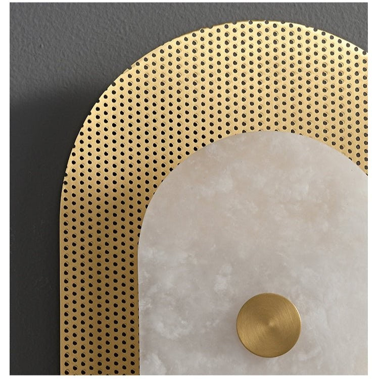 Alabaster Glow Wall Sconce