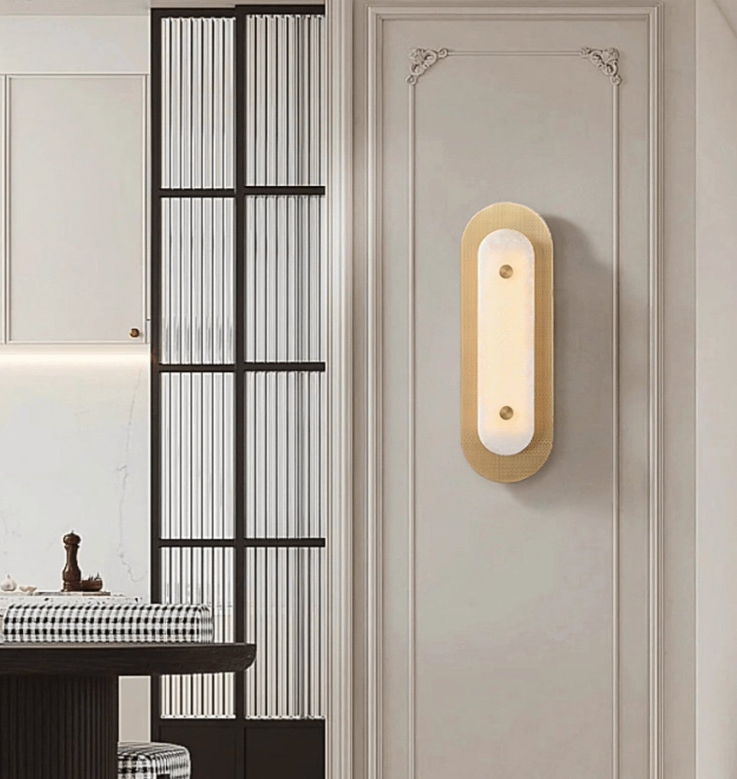 Alabaster Glow Wall Sconce