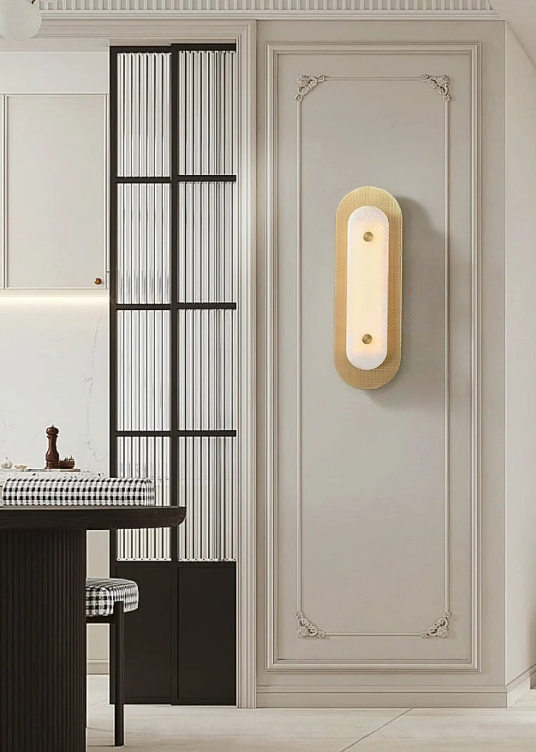 Alabaster Glow Wall Sconce