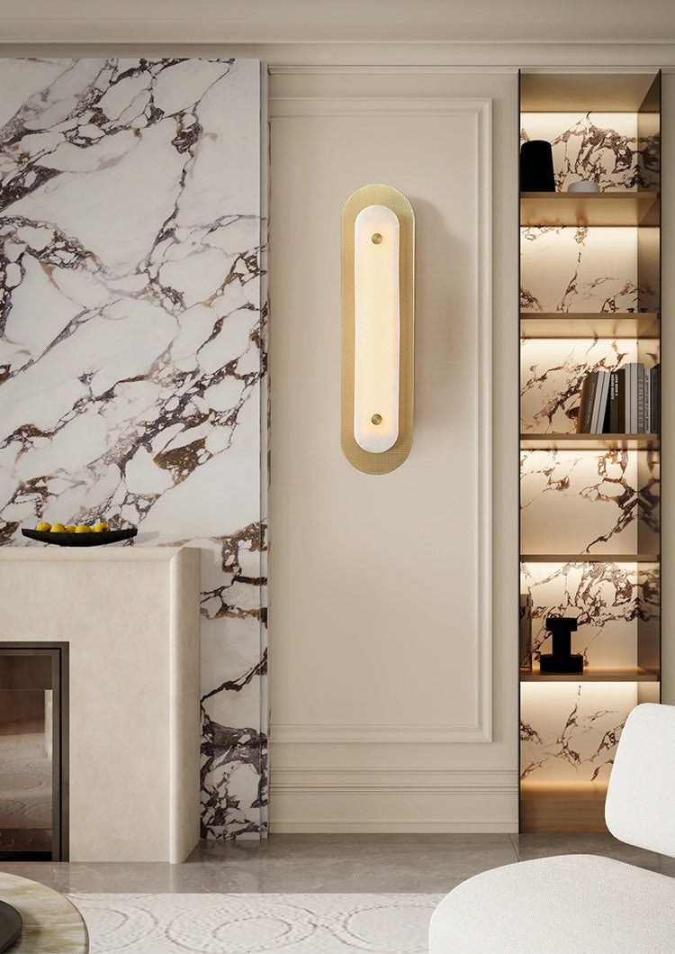 Alabaster Glow Wall Sconce
