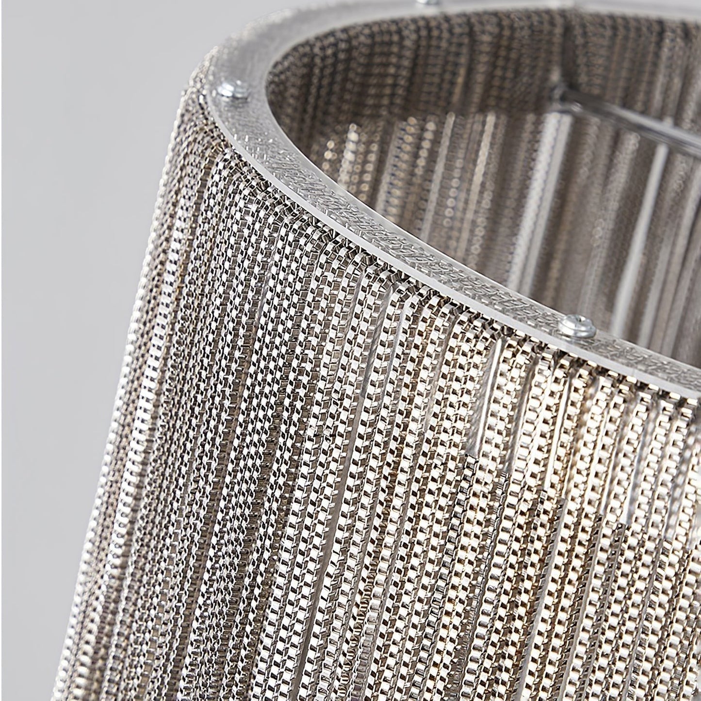 Cascading Chain Tassel Table Lamp