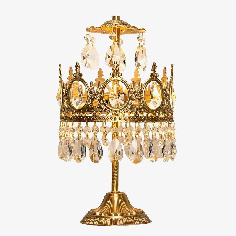 Classic Crystal Accent Table Lamp