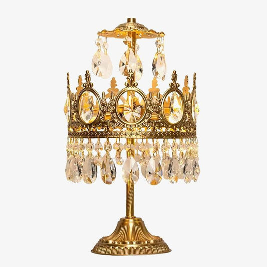 Classic Crystal Accent Table Lamp