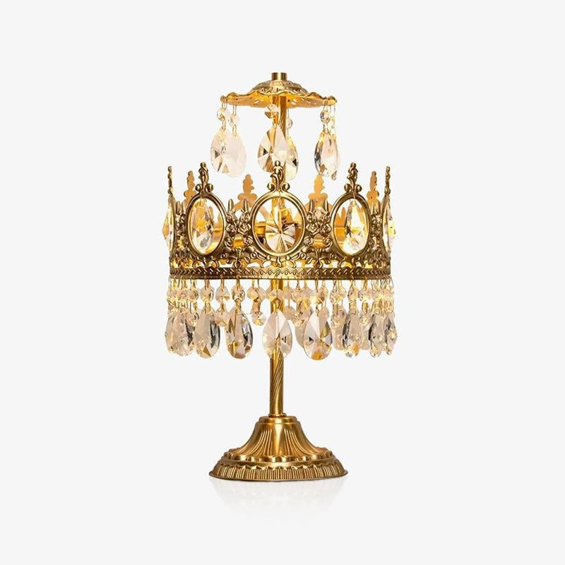 Classic Crystal Accent Table Lamp