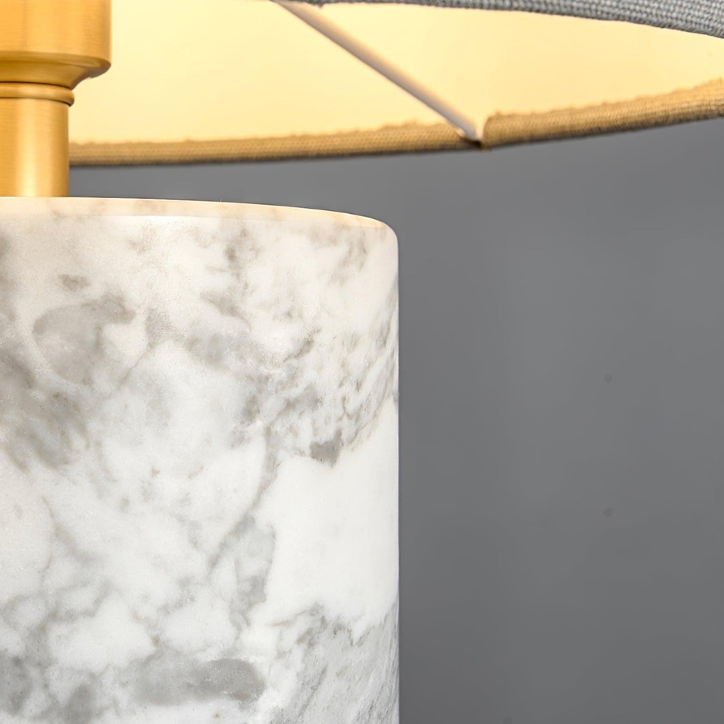 Green Marble Statement Table Lamp
