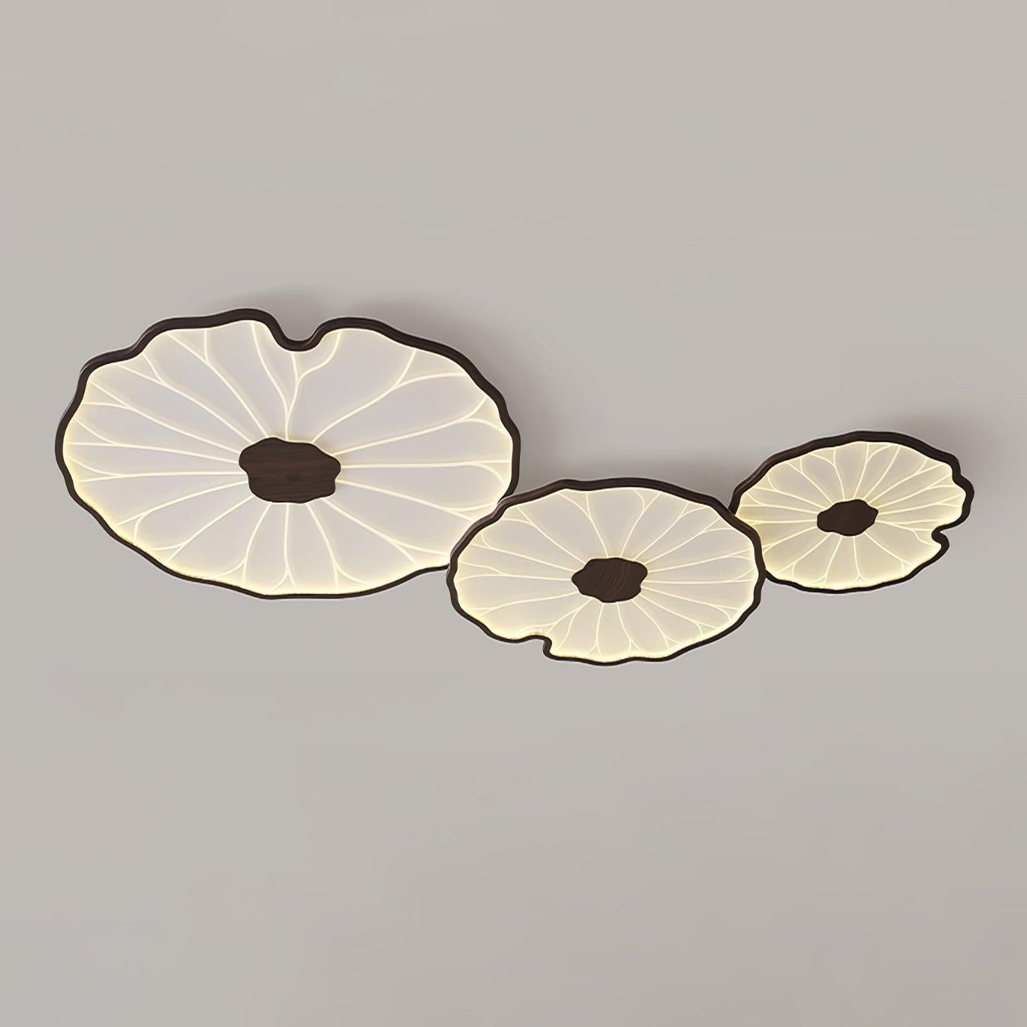 Lotus-Inspired Acrylic Ceiling Light