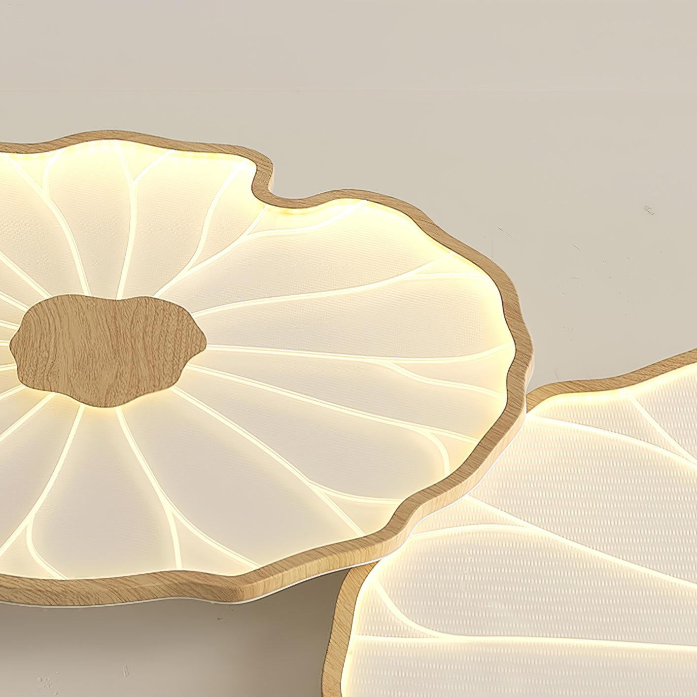Lotus-Inspired Acrylic Ceiling Light