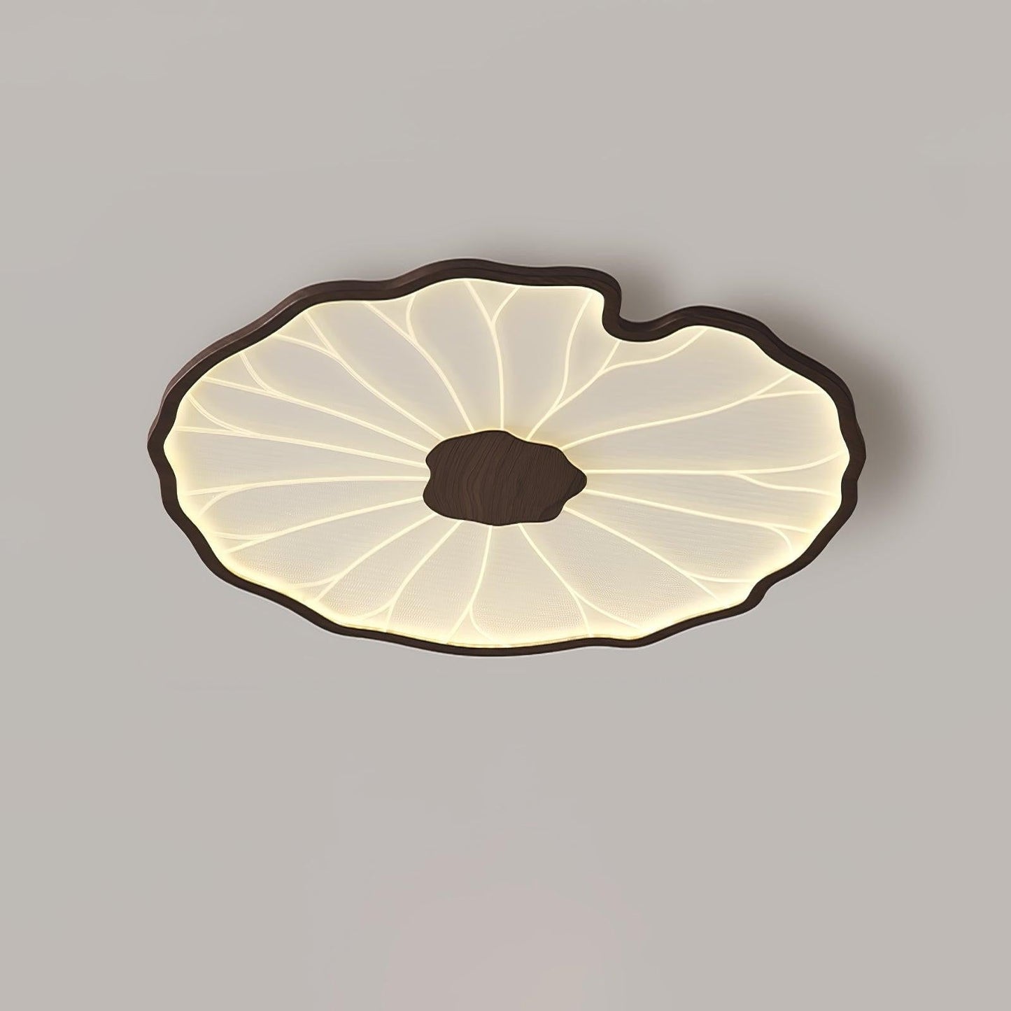 Lotus-Inspired Acrylic Ceiling Light