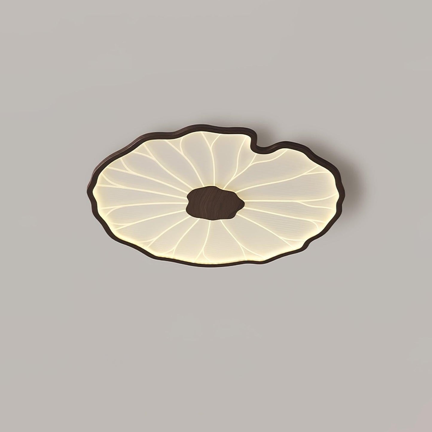 Lotus-Inspired Acrylic Ceiling Light