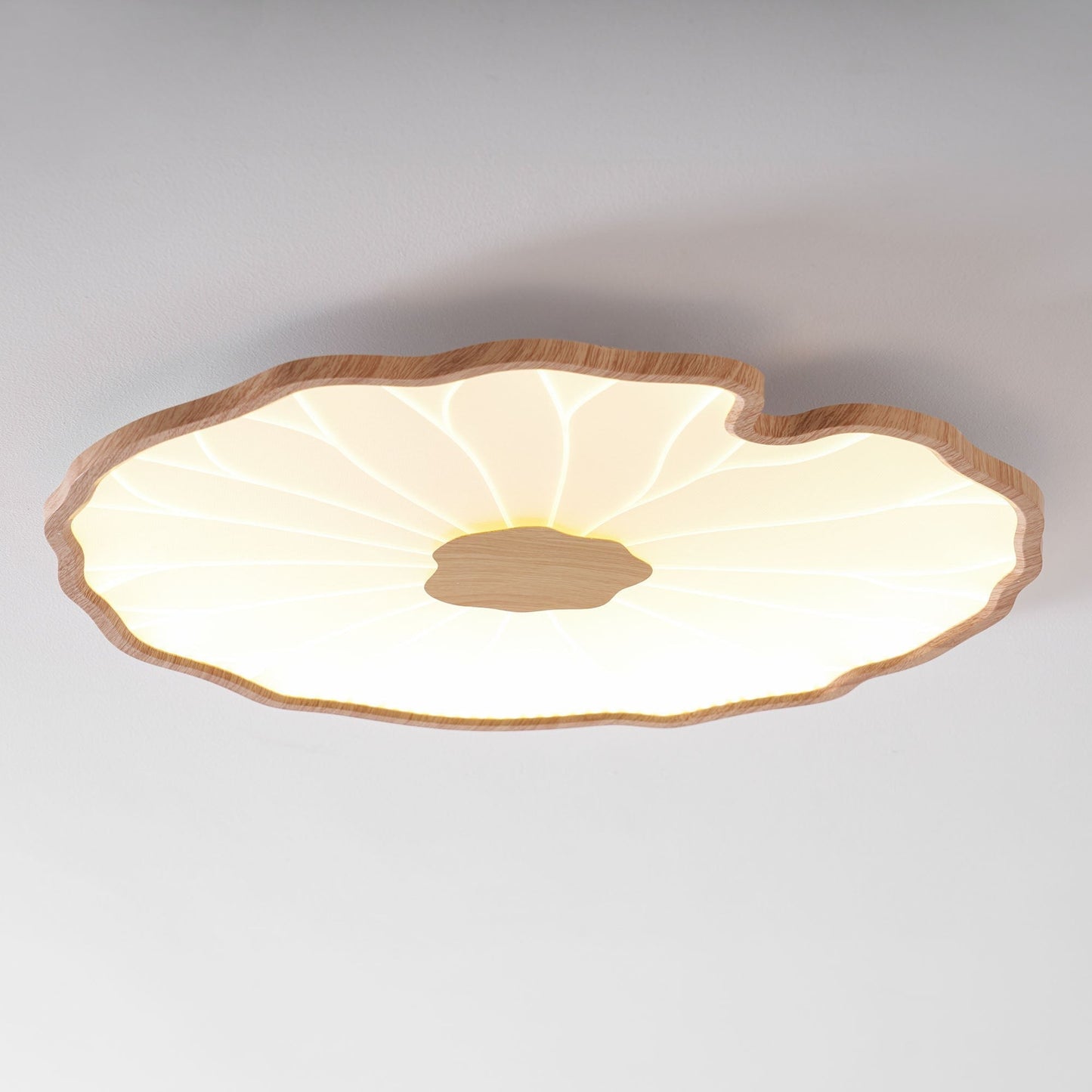 Lotus-Inspired Acrylic Ceiling Light