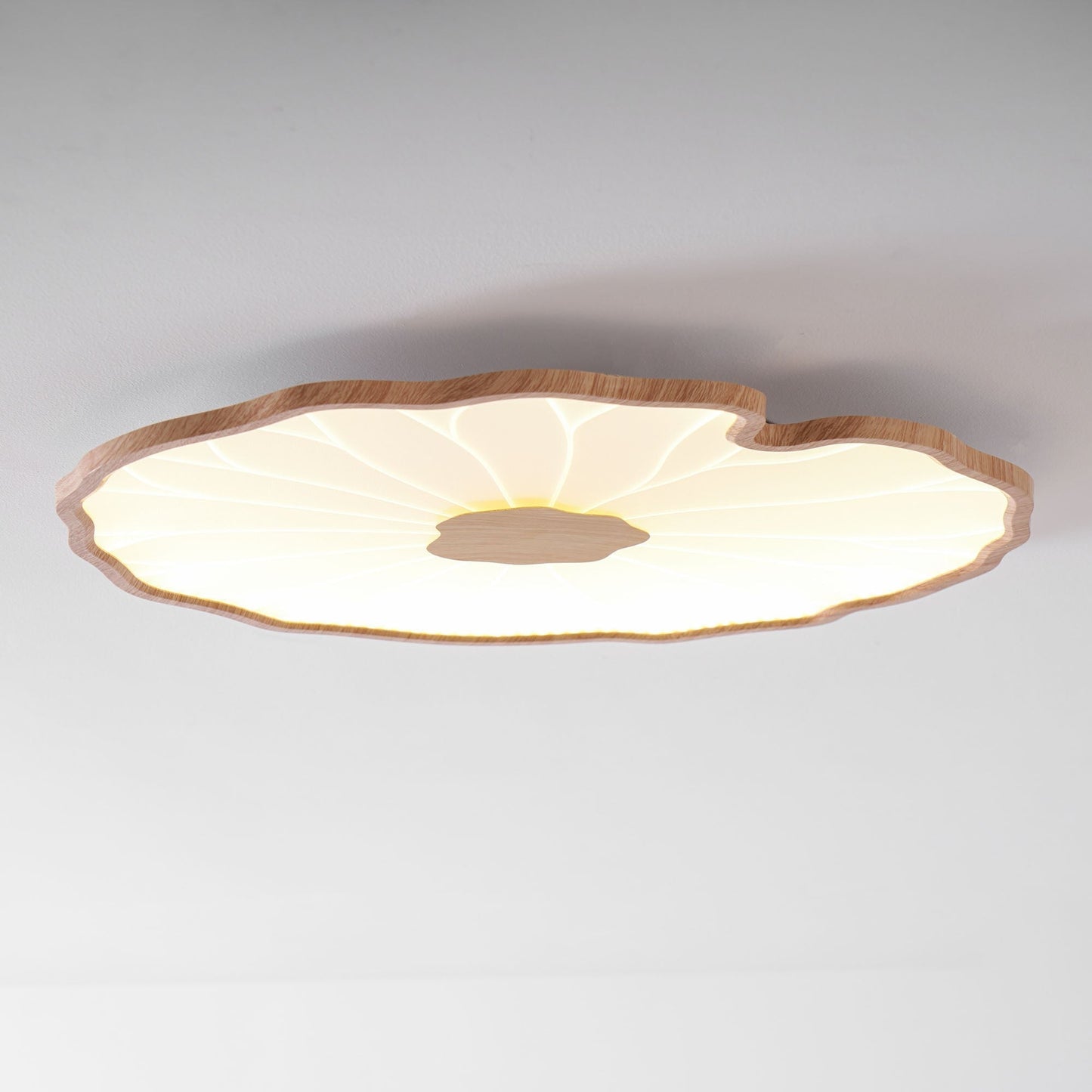 Lotus-Inspired Acrylic Ceiling Light