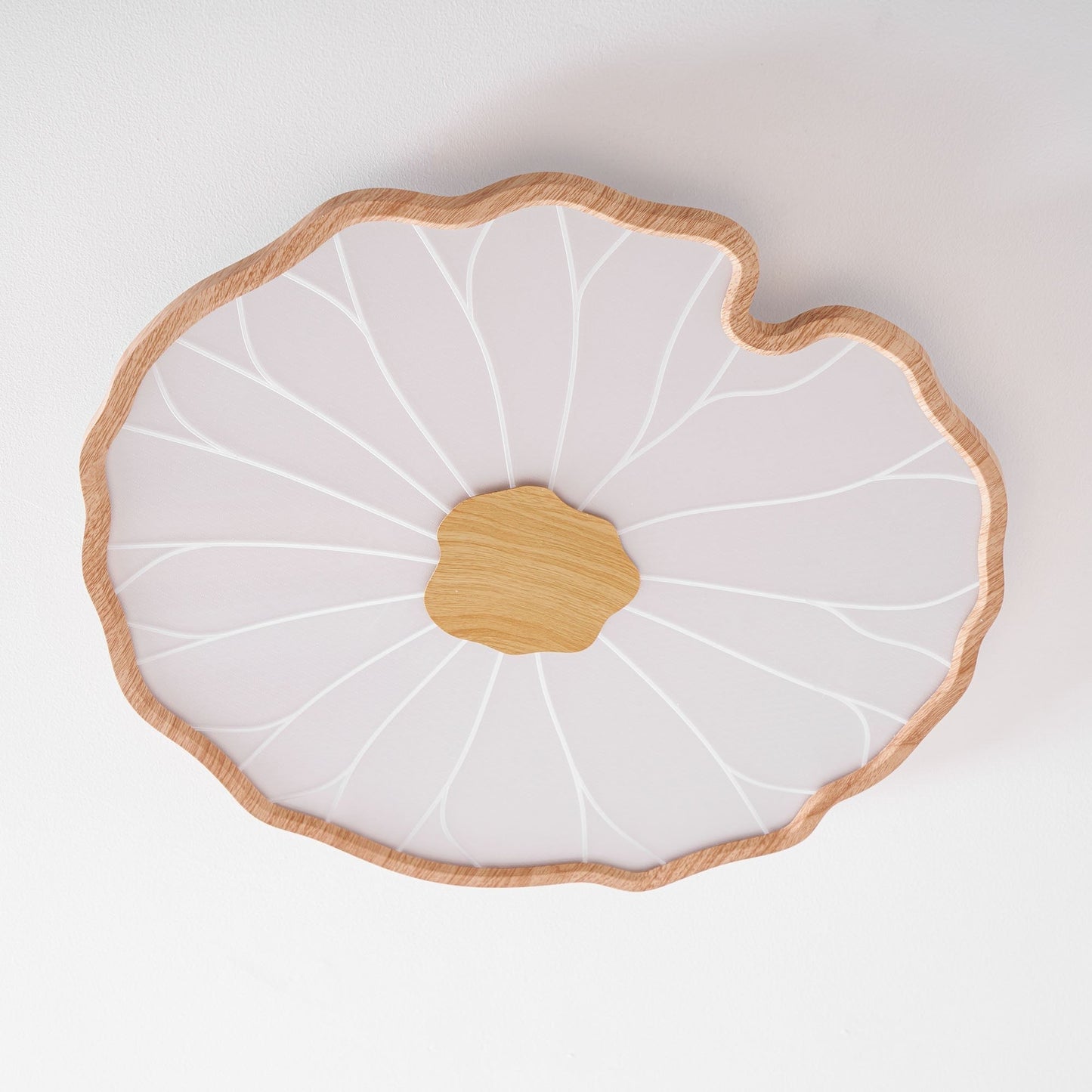 Lotus-Inspired Acrylic Ceiling Light