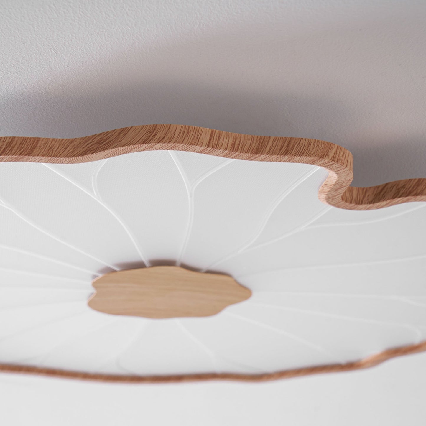 Lotus-Inspired Acrylic Ceiling Light