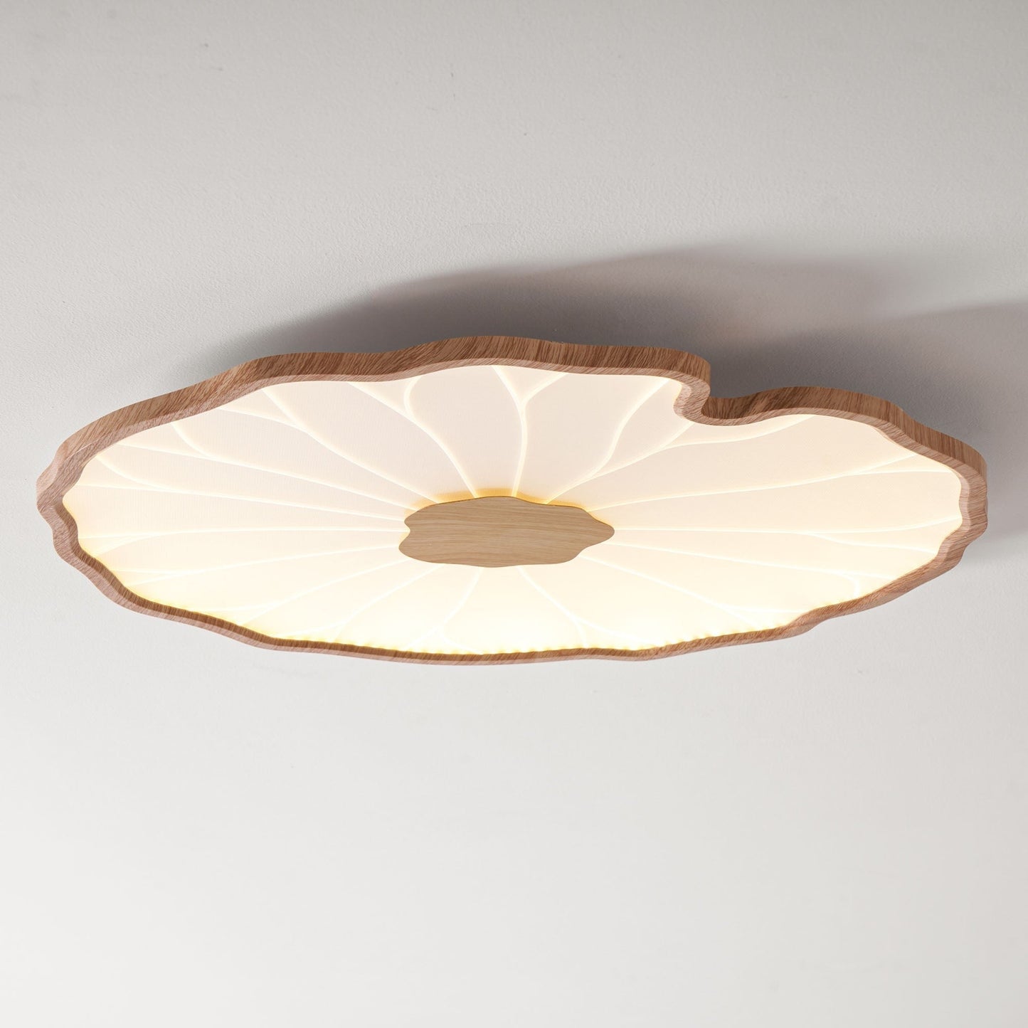 Lotus-Inspired Acrylic Ceiling Light