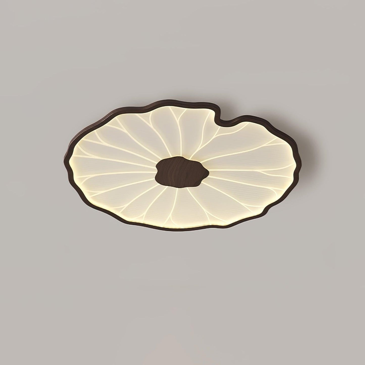Lotus-Inspired Acrylic Ceiling Light