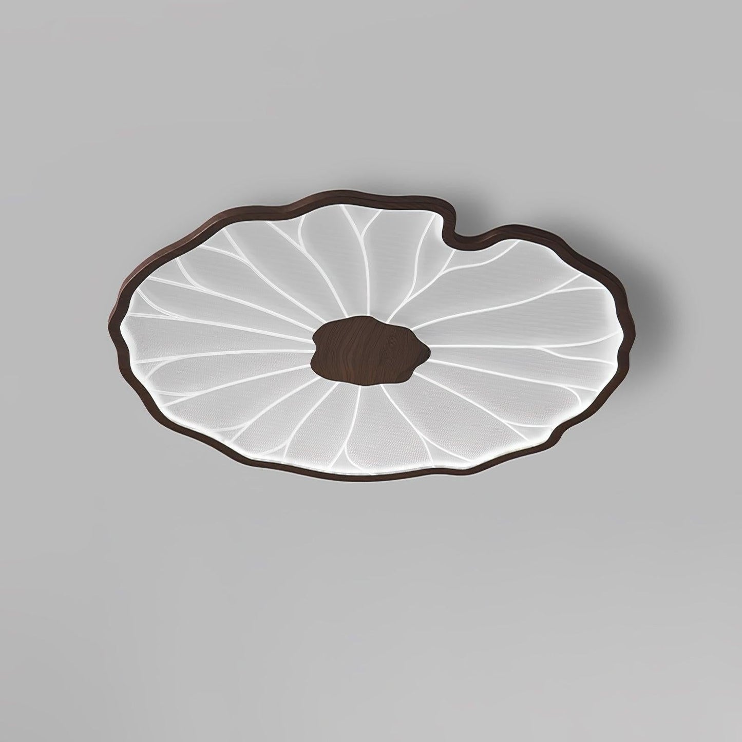 Lotus-Inspired Acrylic Ceiling Light
