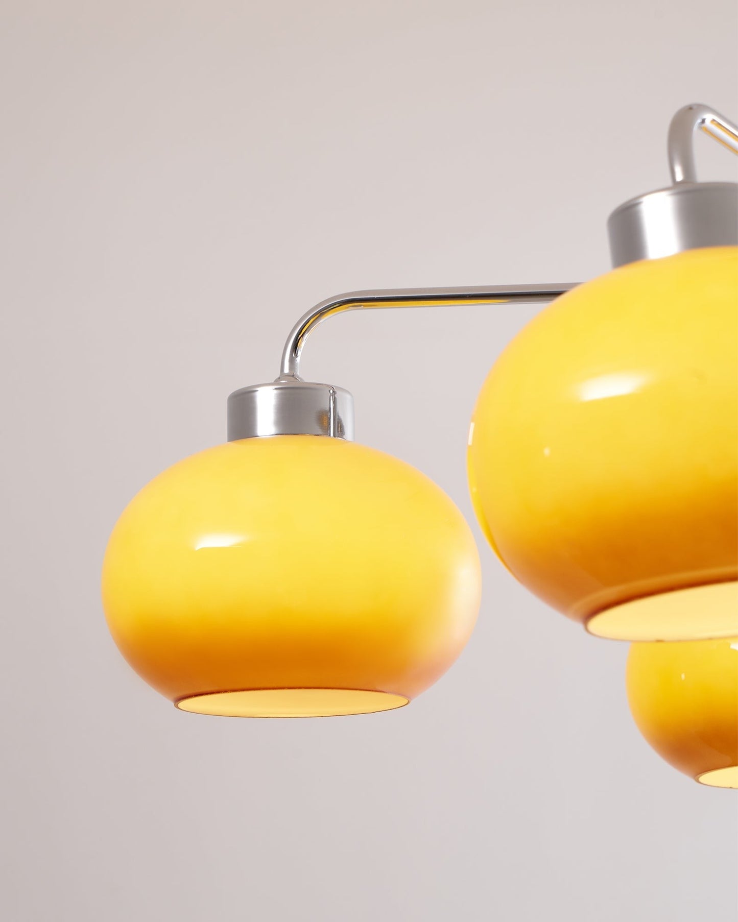 Oval Glass Globe Chandelier