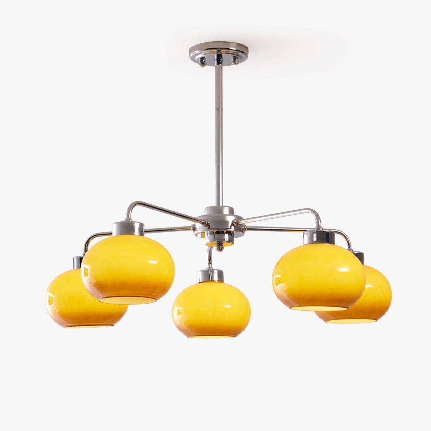 Oval Glass Globe Chandelier