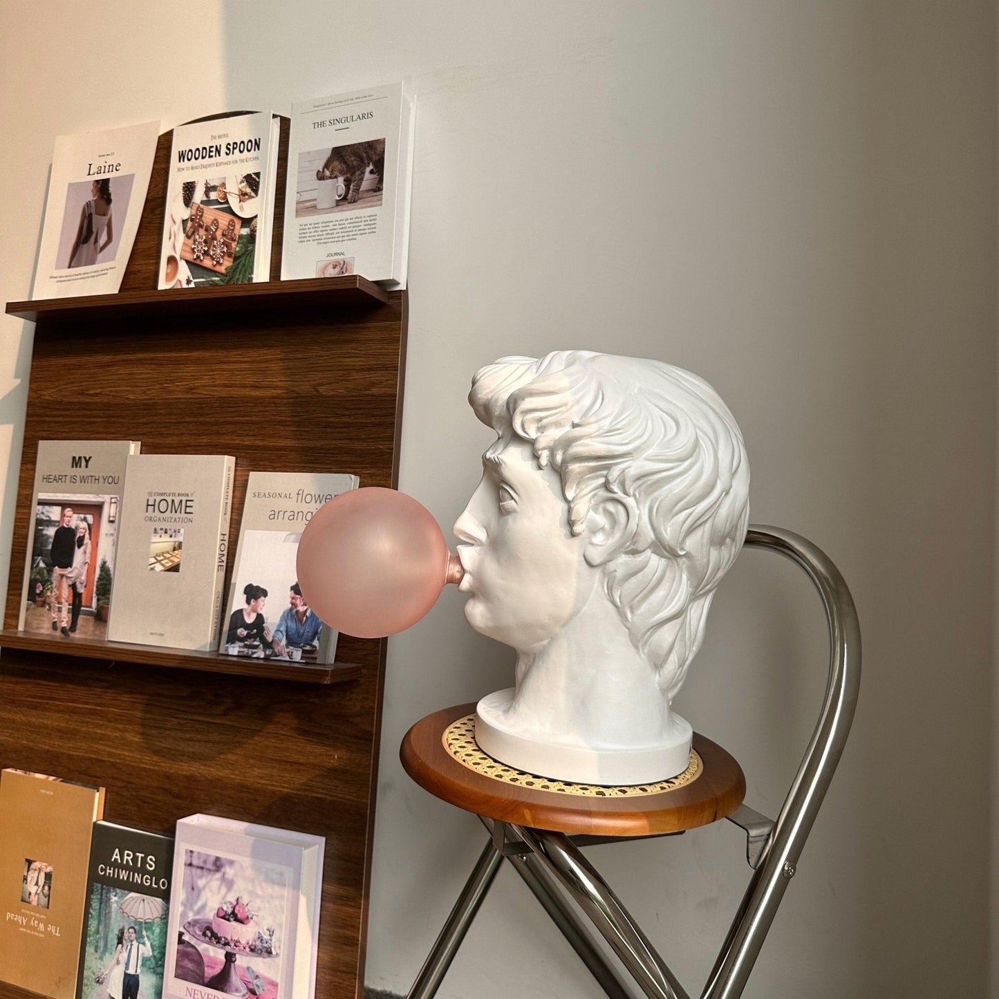 Playful Portrait Bubble Table Lamp