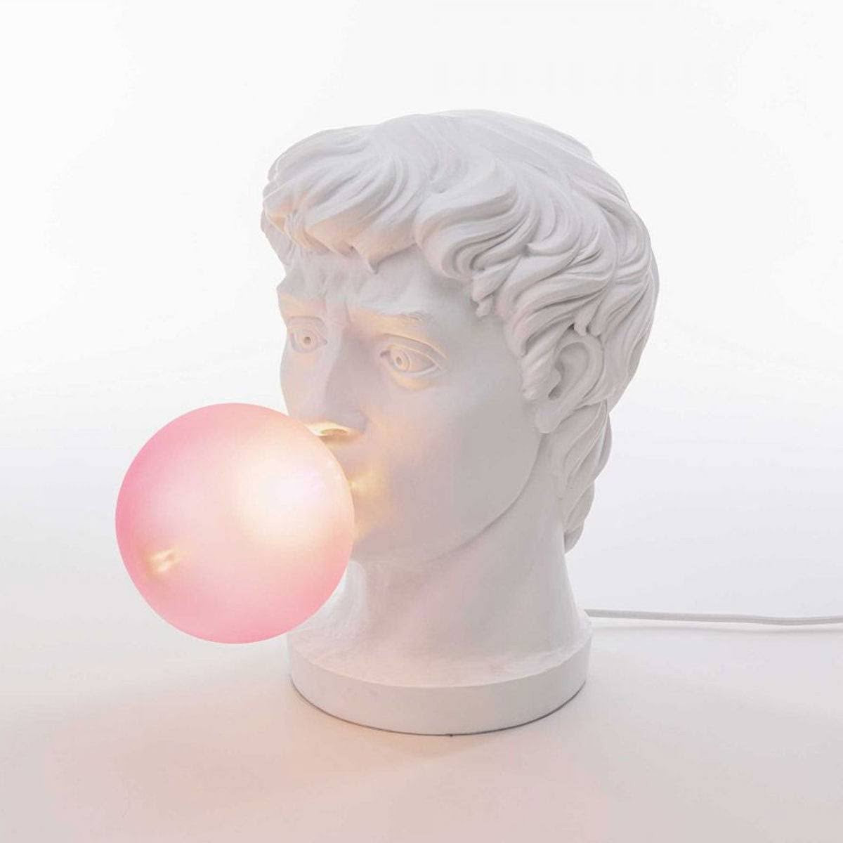 Playful Portrait Bubble Table Lamp