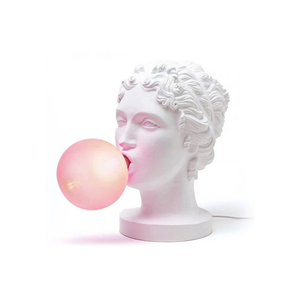 Playful Portrait Bubble Table Lamp
