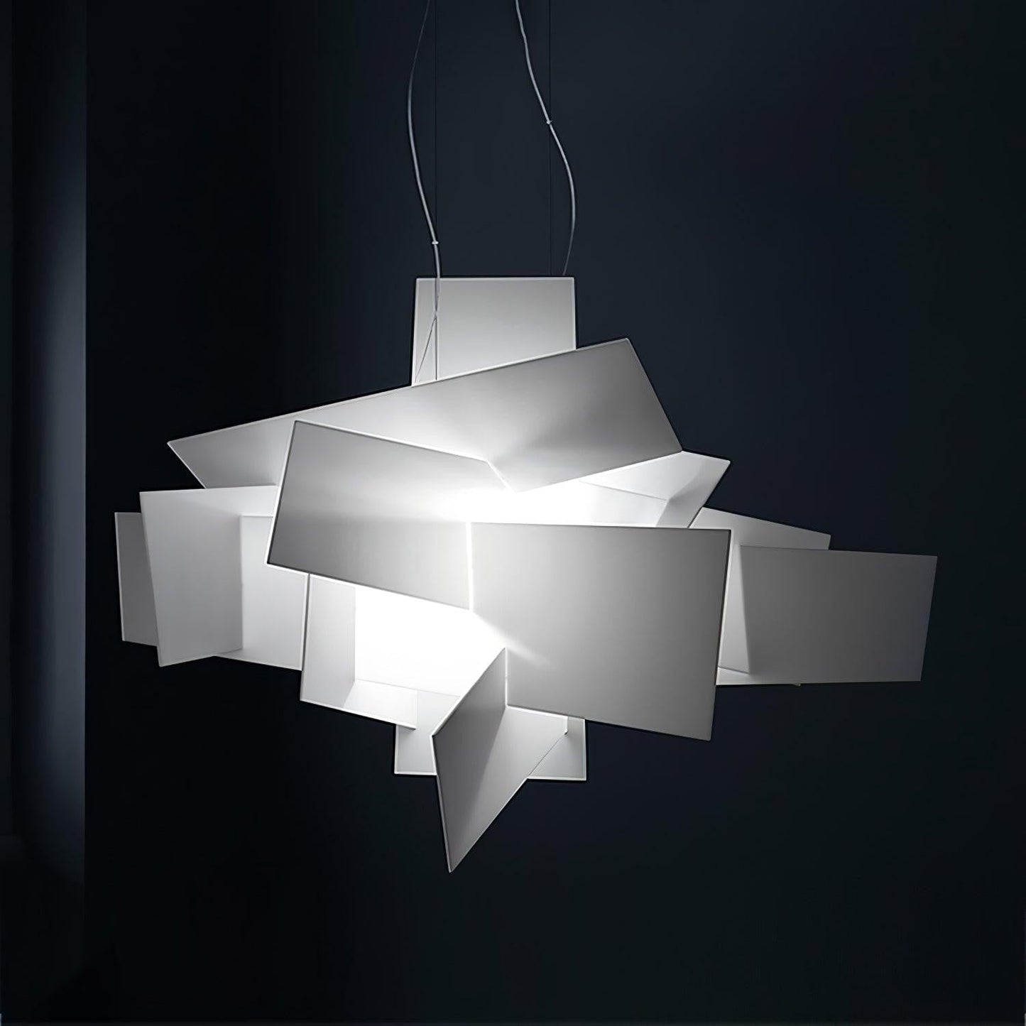 Sculptural Burst Pendant Light