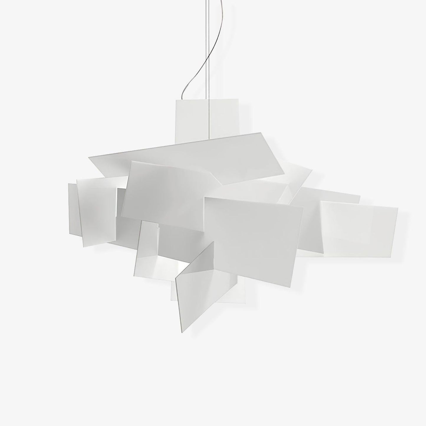 Sculptural Burst Pendant Light