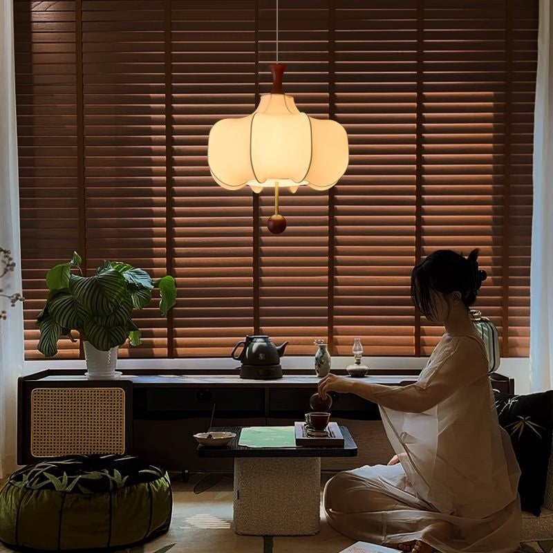 Soft Cloud Fabric Pendant Light