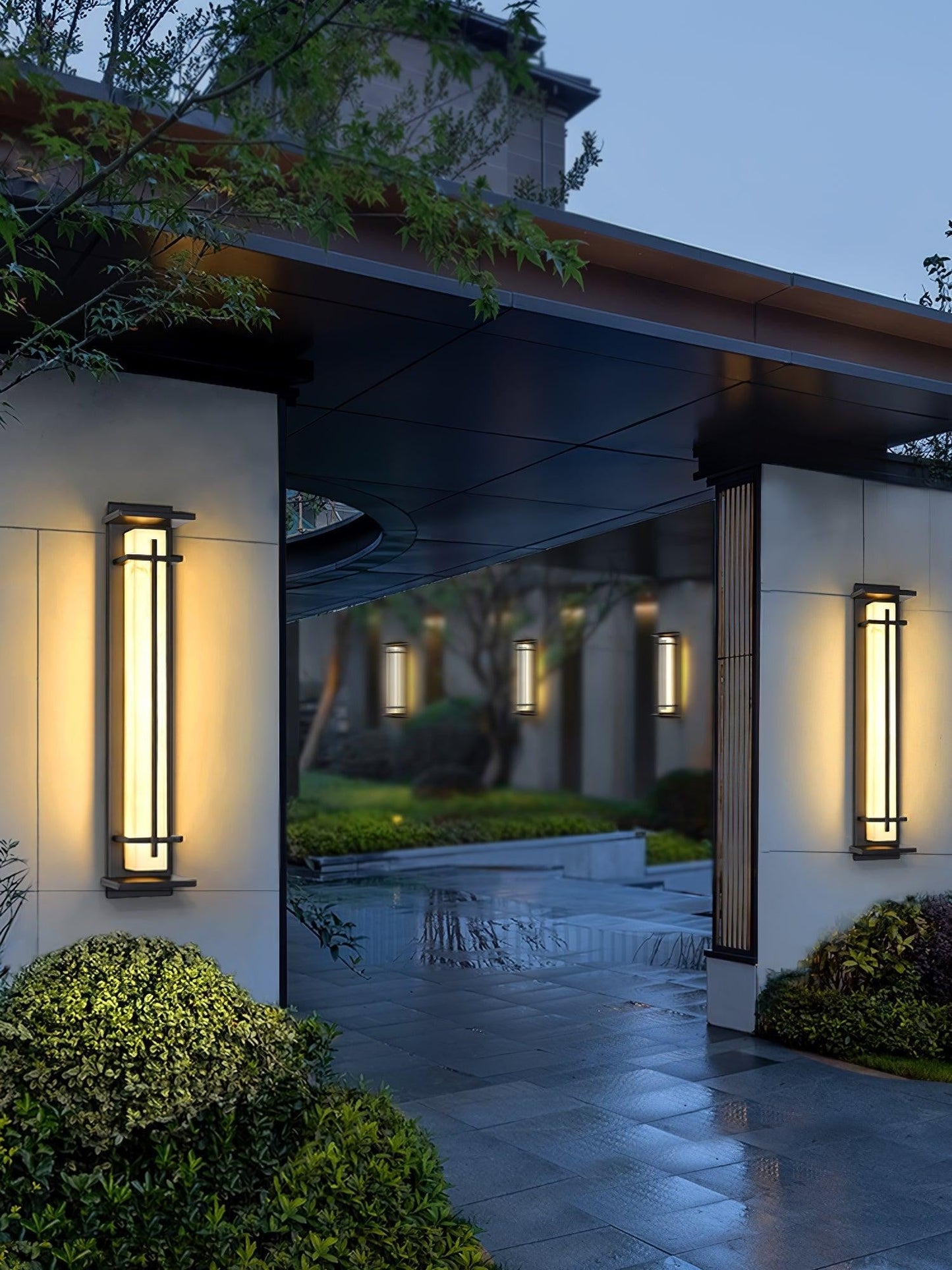 Square LED Outdoor Wall Light