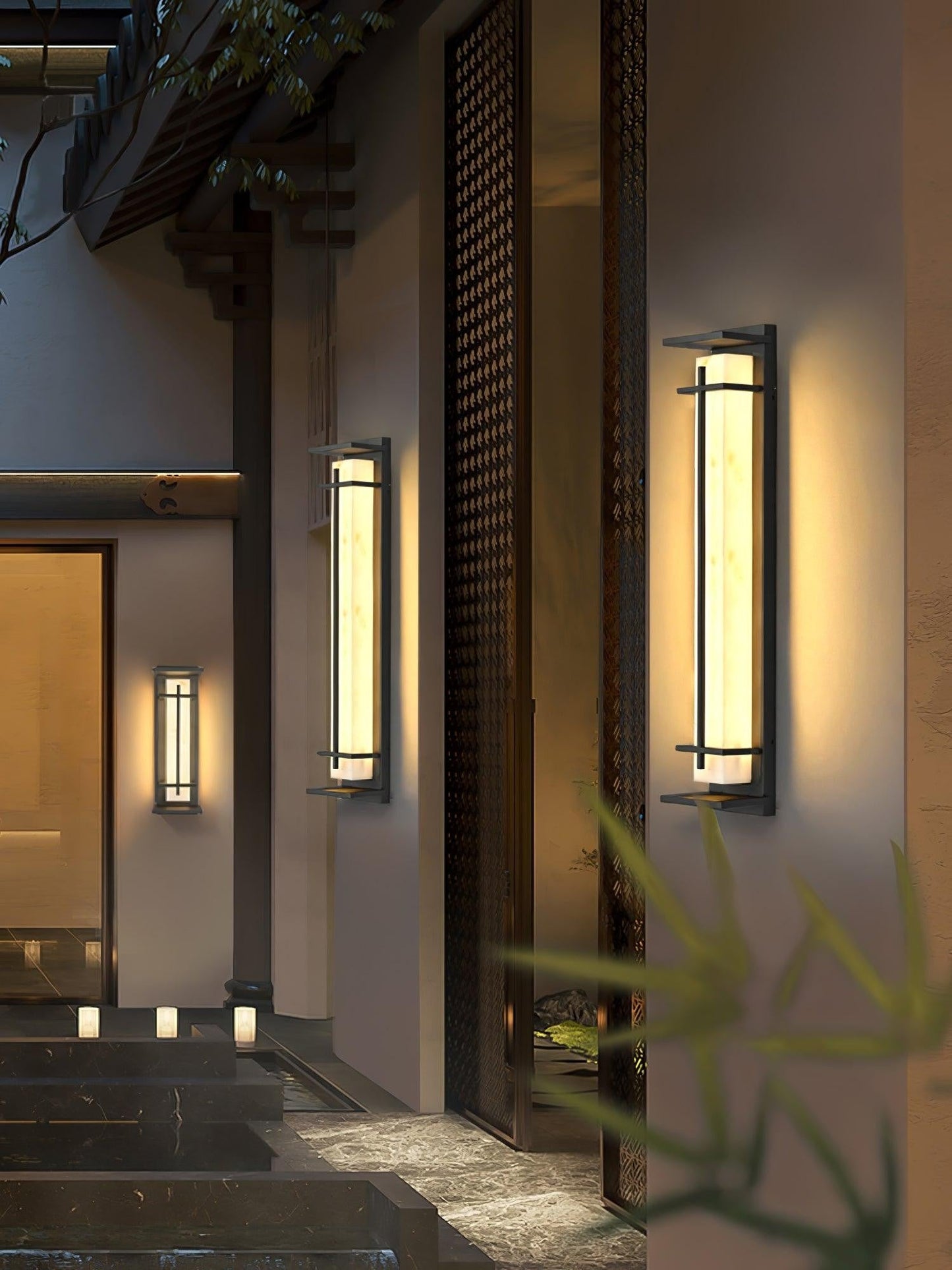 Square LED Outdoor Wall Light