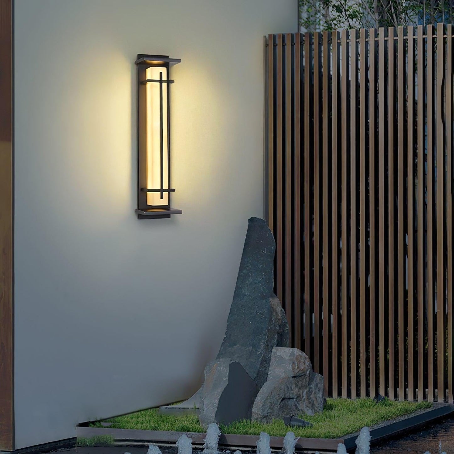 Square LED Outdoor Wall Light
