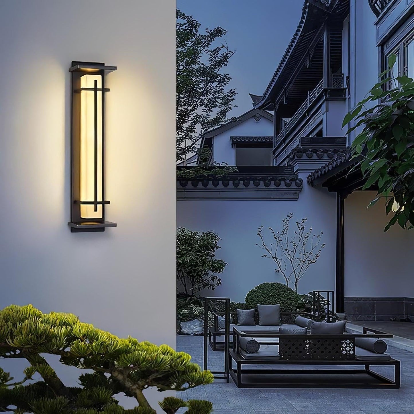 Square LED Outdoor Wall Light