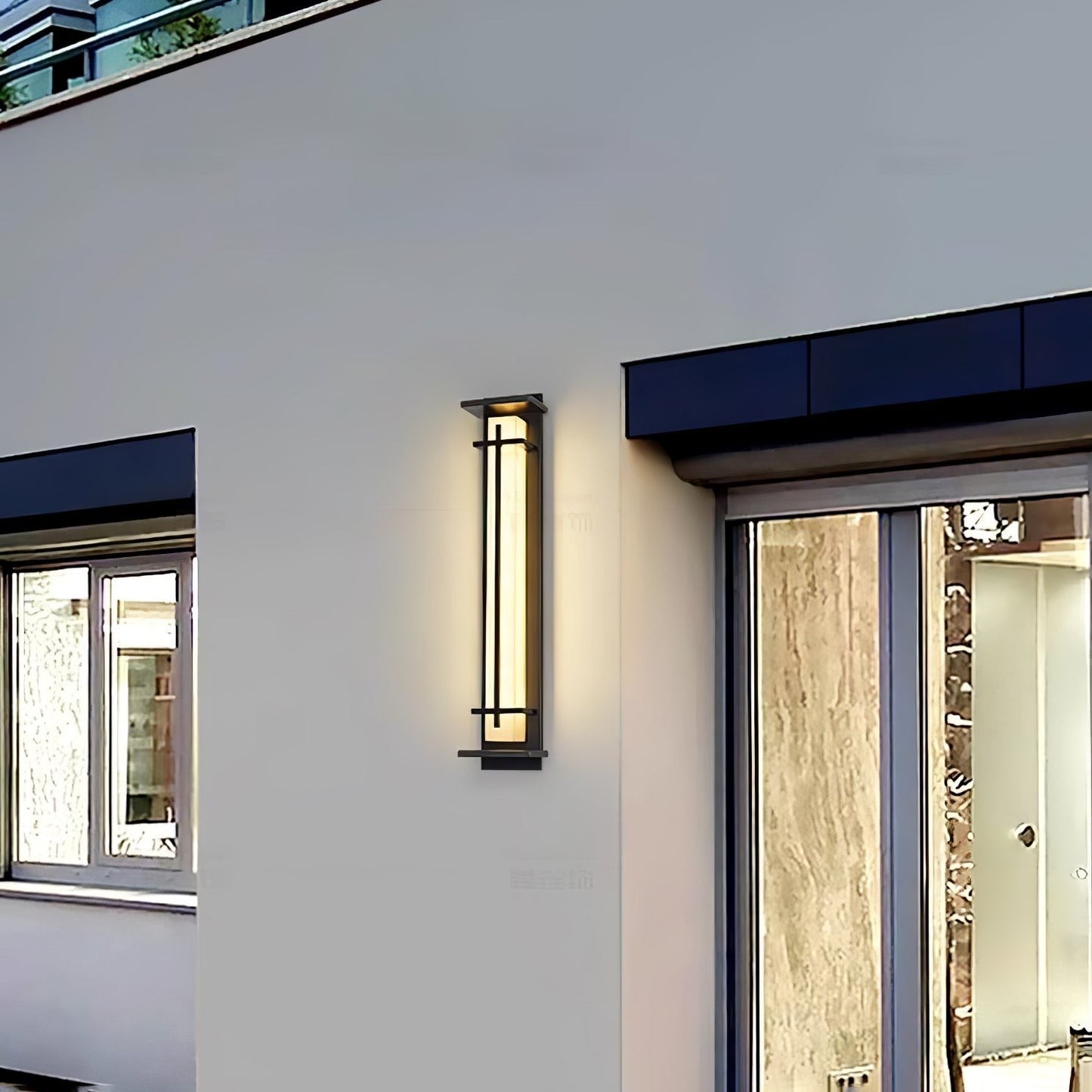 Square LED Outdoor Wall Light