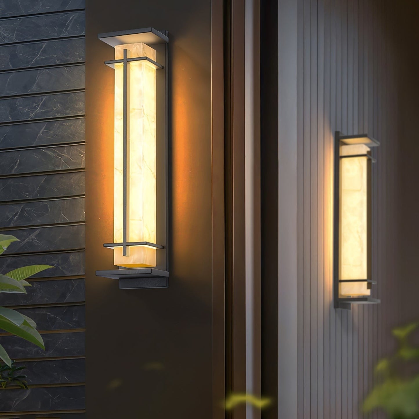 Square LED Outdoor Wall Light