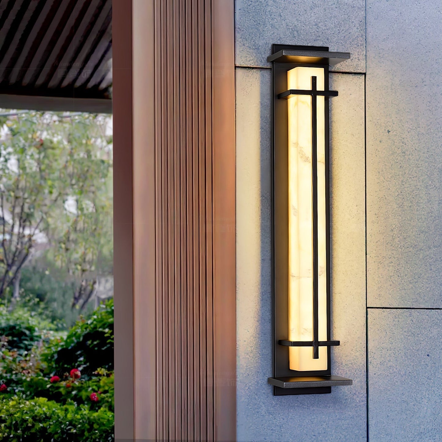 Square LED Outdoor Wall Light