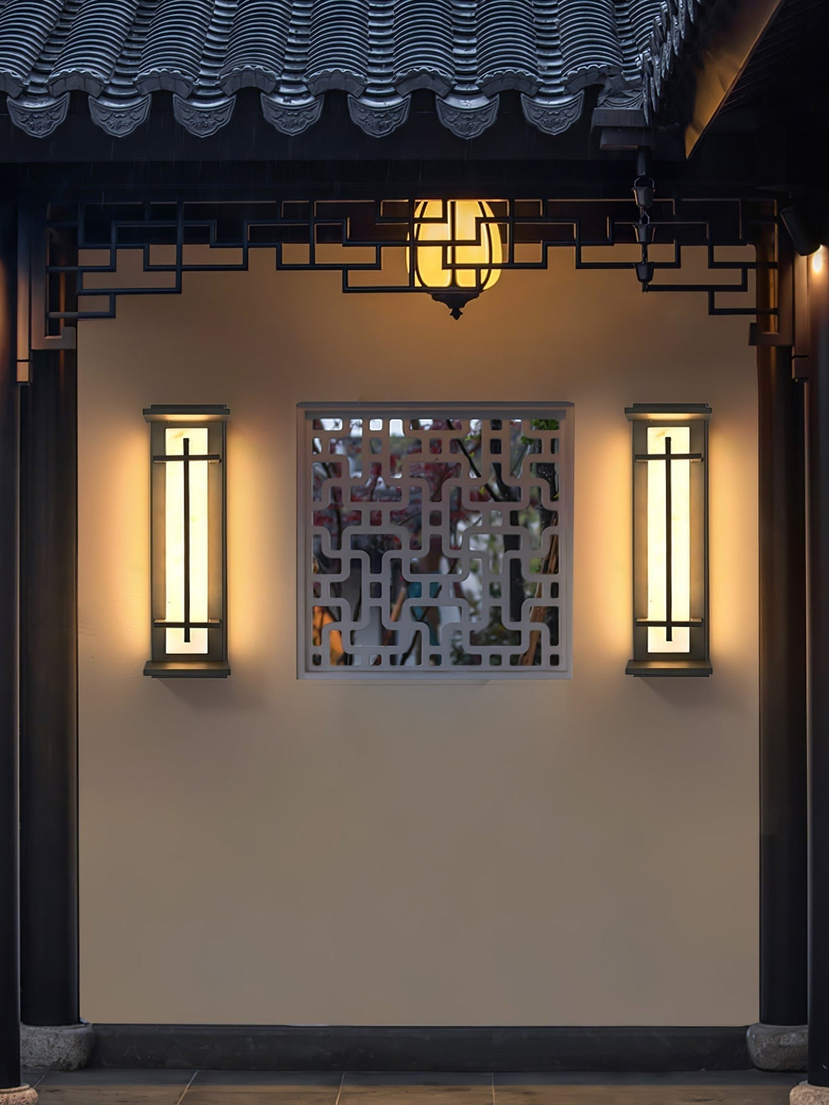 Square LED Outdoor Wall Light