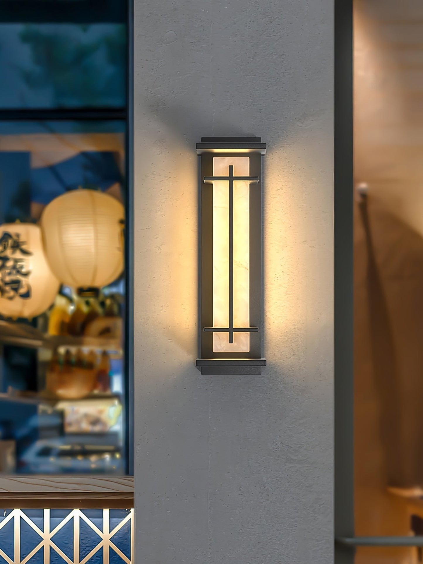 Square LED Outdoor Wall Light