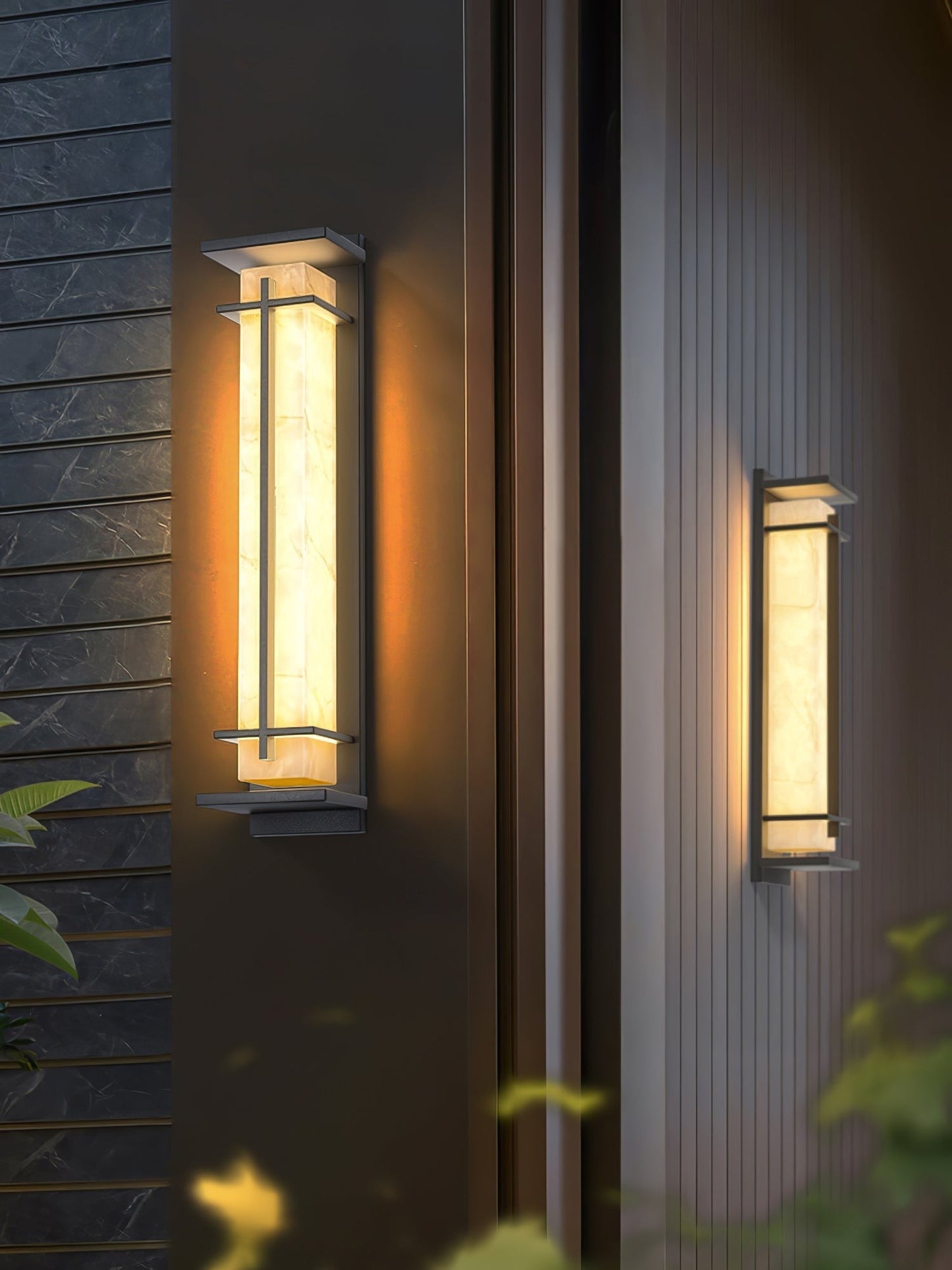 Square LED Outdoor Wall Light