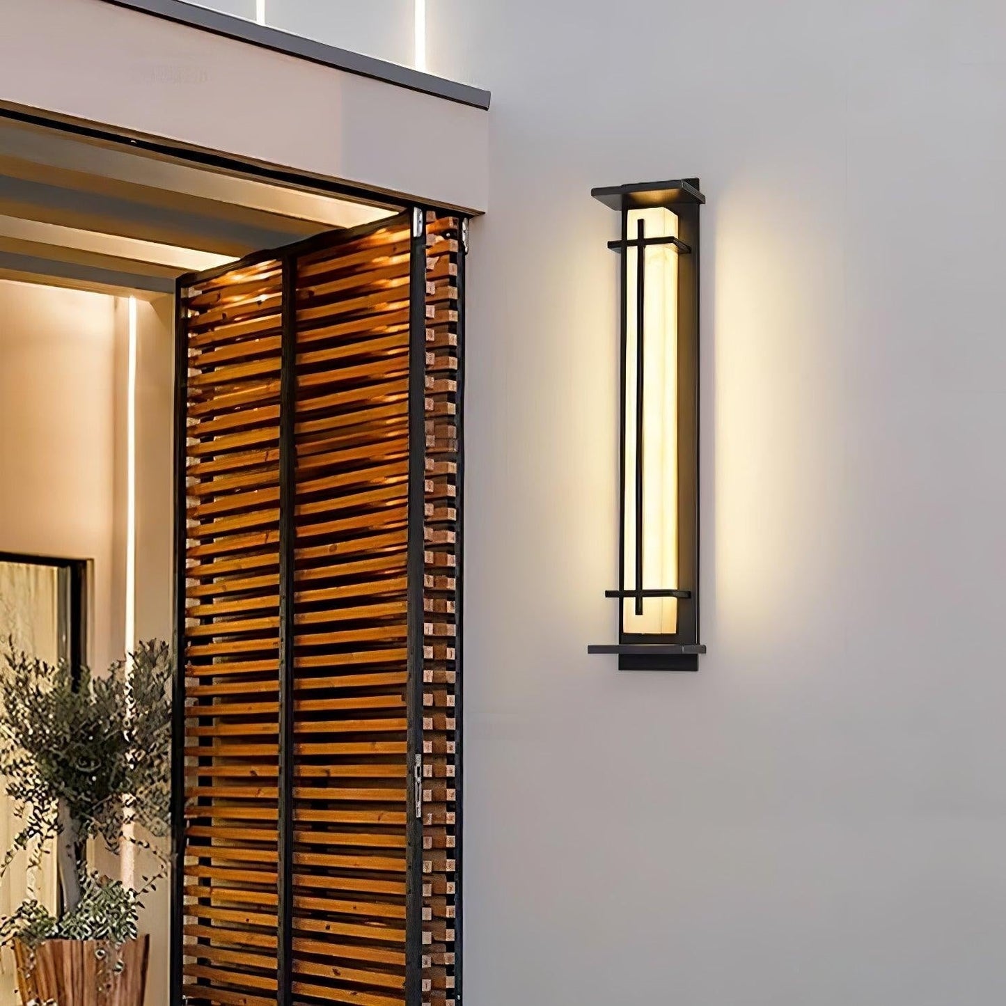 Square LED Outdoor Wall Light