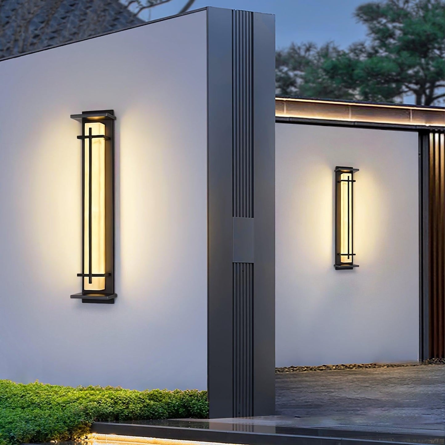 Square LED Outdoor Wall Light