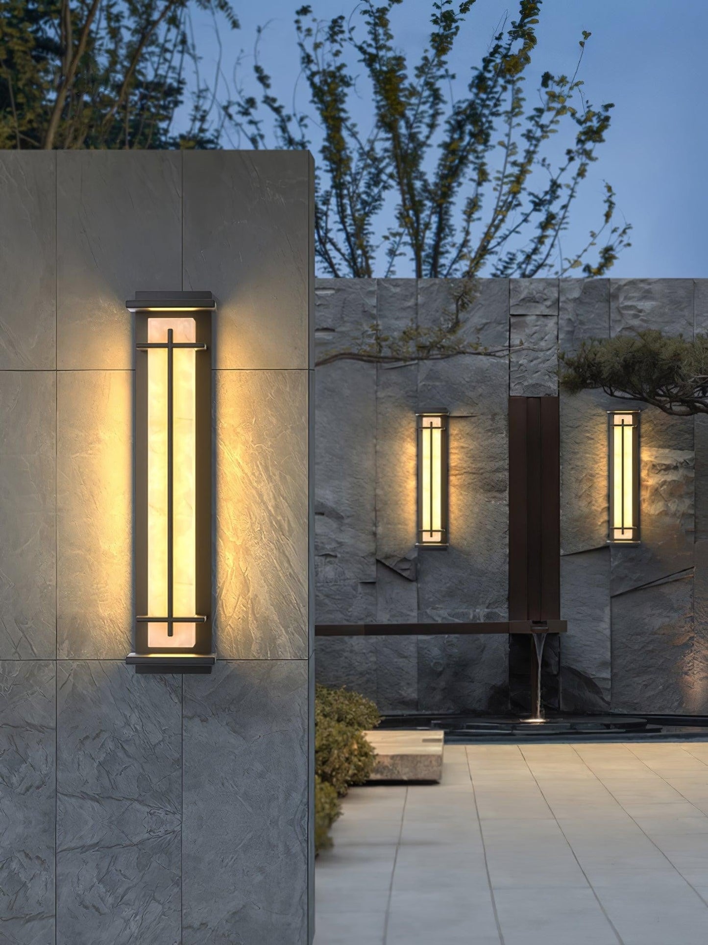 Square LED Outdoor Wall Light