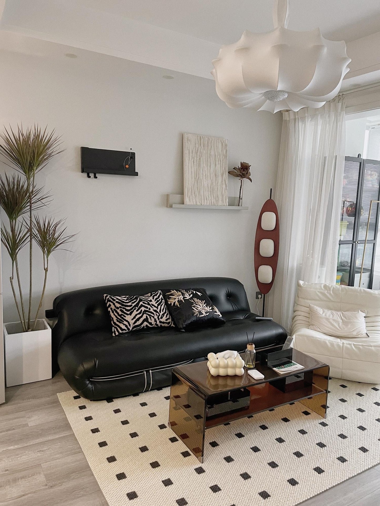 Surfboard-Inspired Floor Lamp