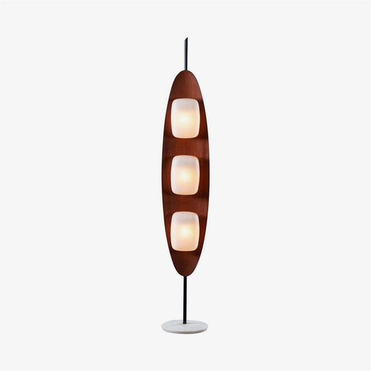 Surfboard-Inspired Floor Lamp
