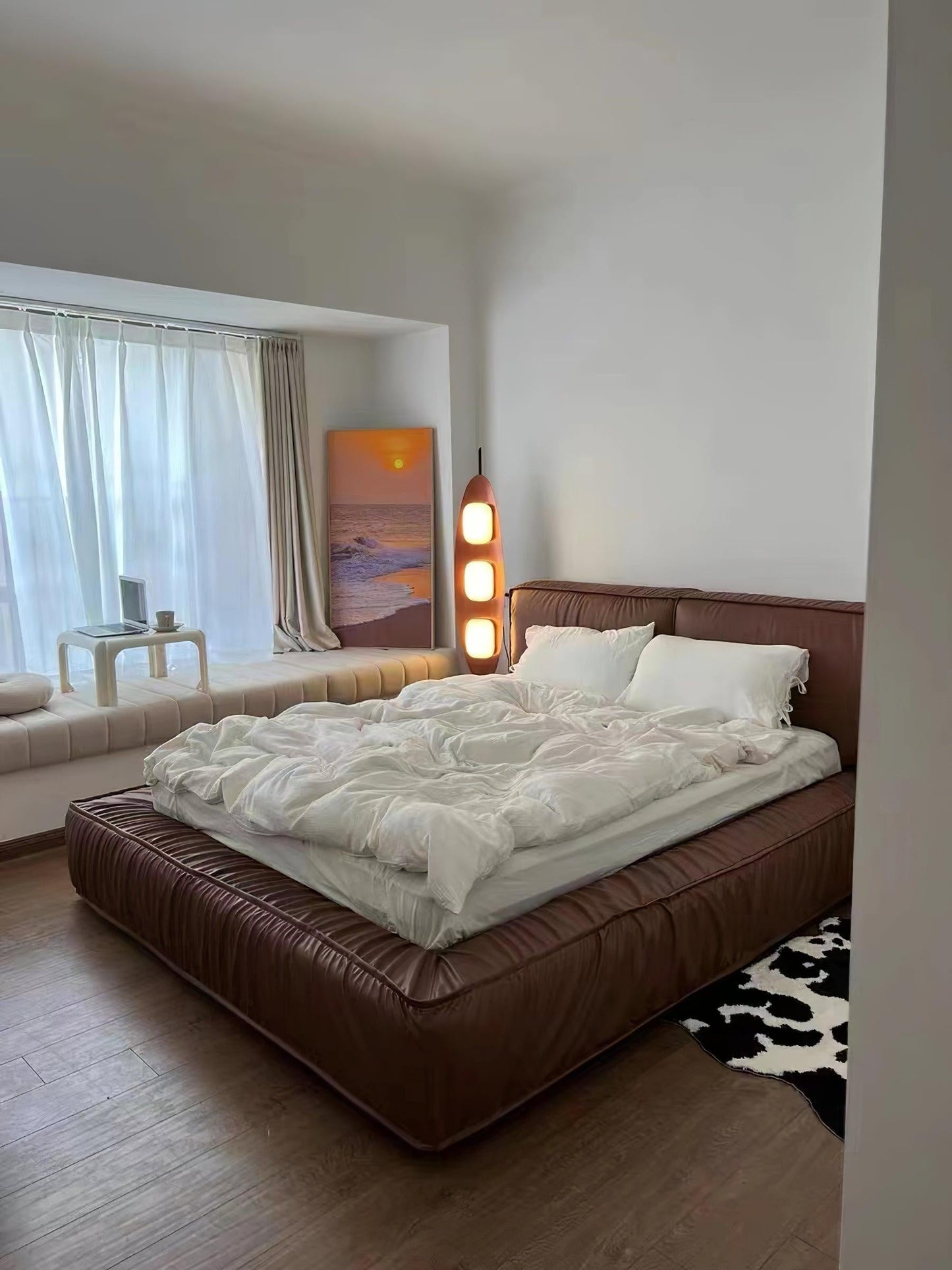 Surfboard-Inspired Floor Lamp