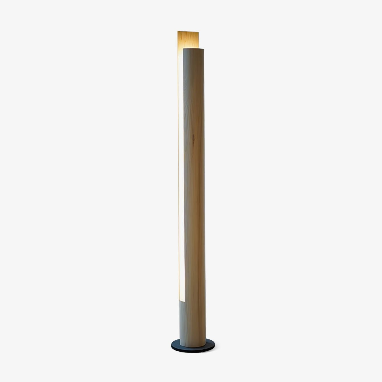 Timber Column LED Floor Lamp