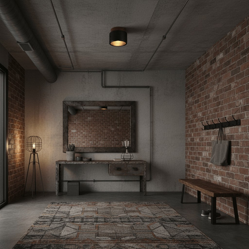 Travertine Downlight Ceiling Accent