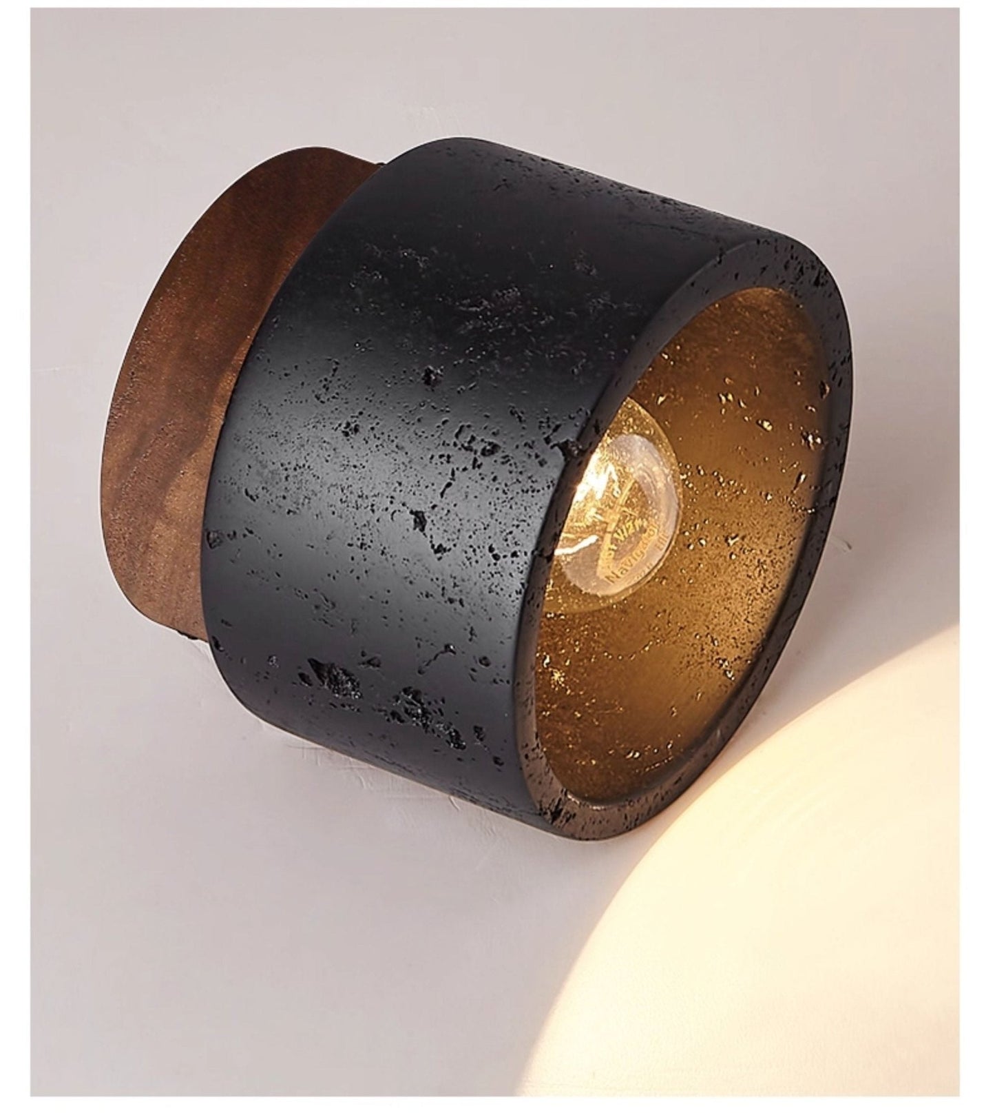 Travertine Downlight Ceiling Accent