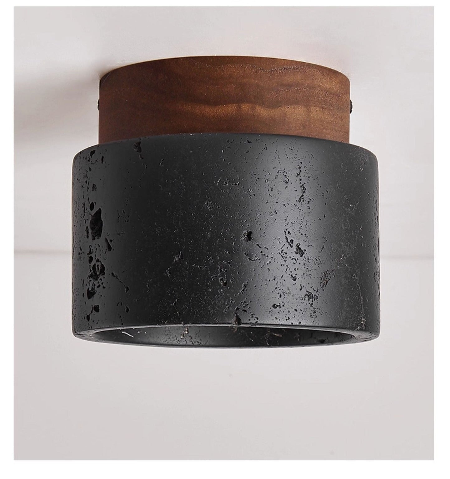 Travertine Downlight Ceiling Accent
