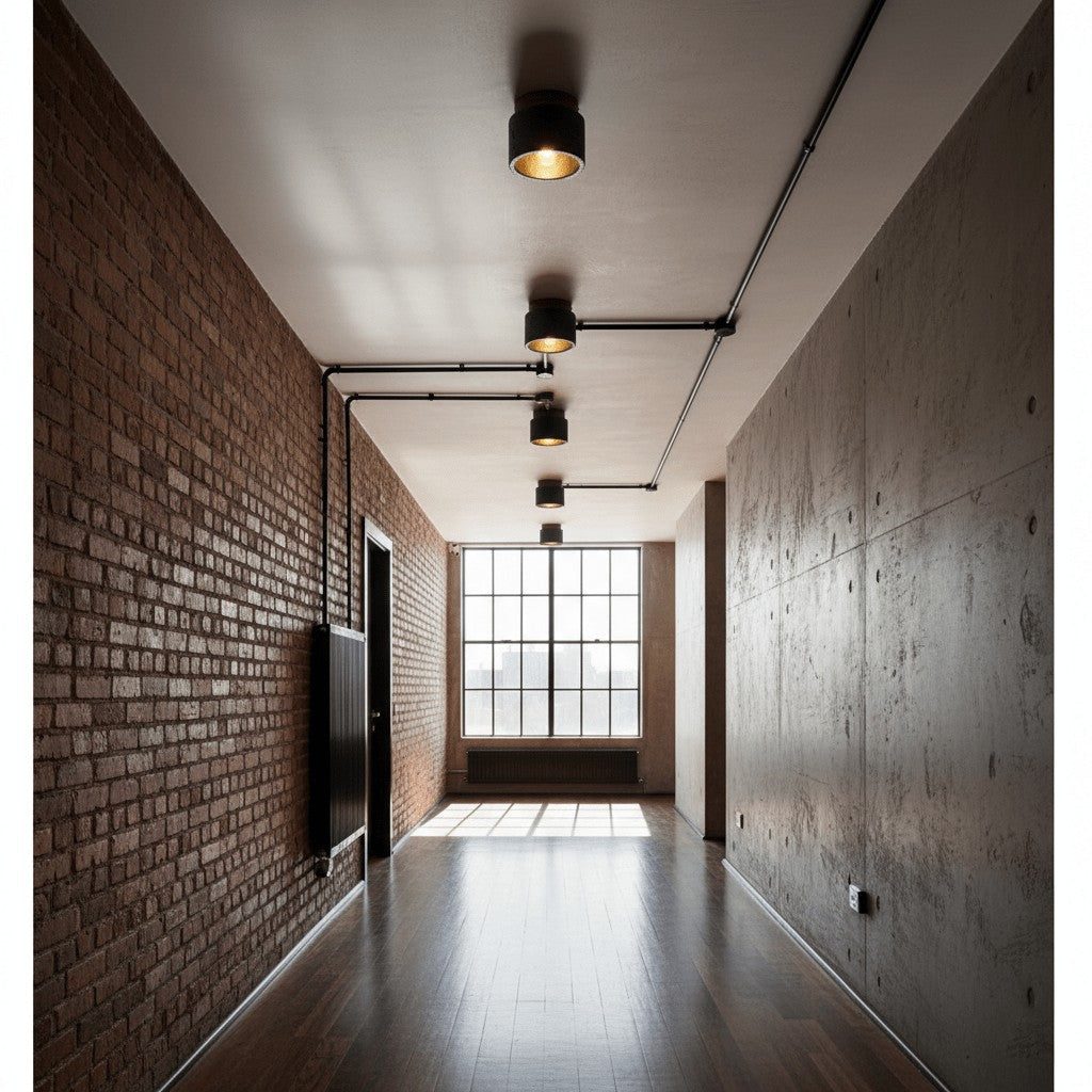 Travertine Downlight Ceiling Accent