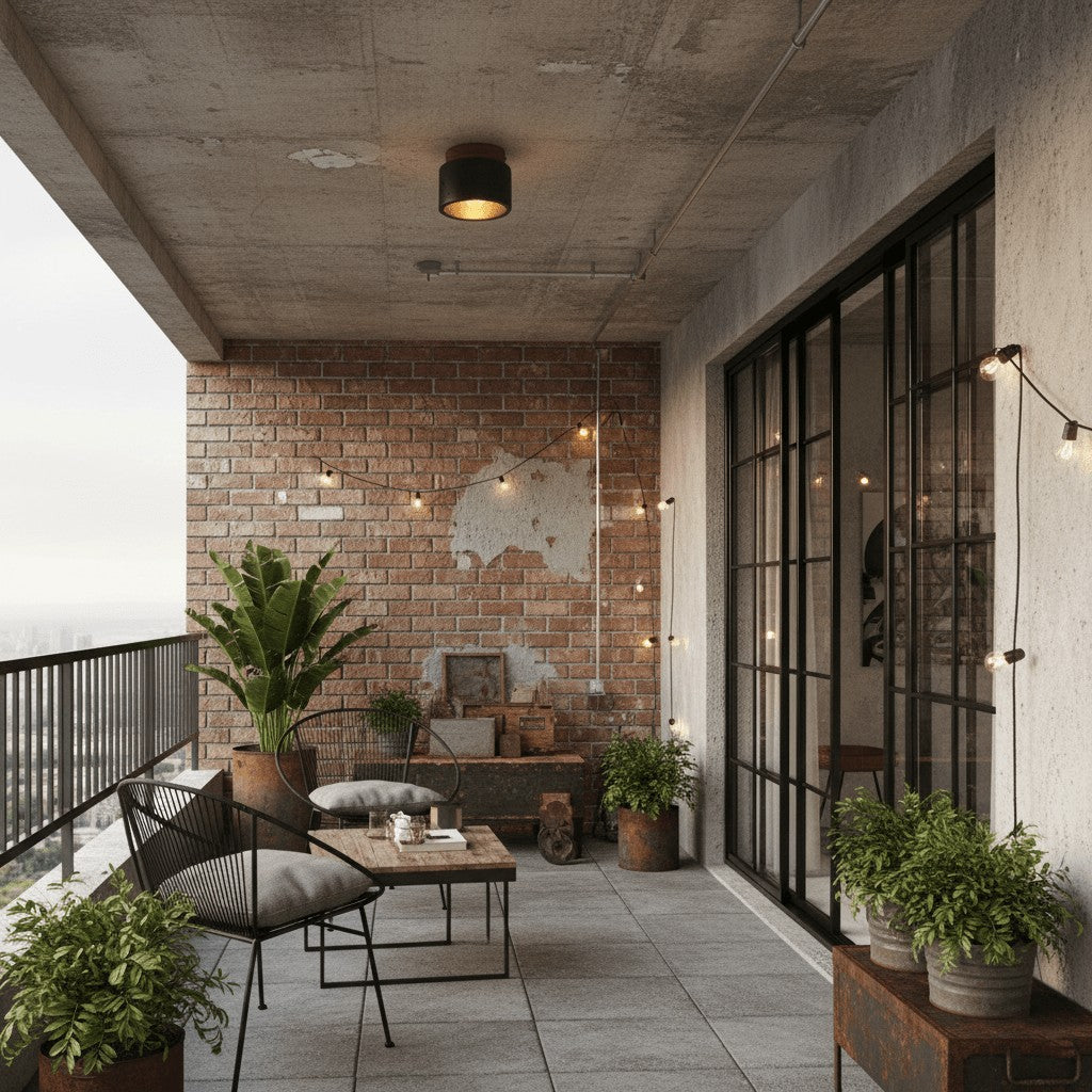 Travertine Downlight Ceiling Accent